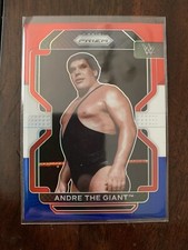 2022 WWE Prizm ANDRE THE GIANT Red White & Blue Prizm SP