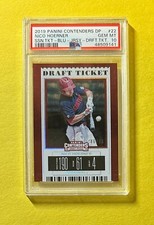 2019 PANINI CONTENDERS DRAFT PICKS NICO HOERNER SEASON TICKET /99 PSA GEM MT 10