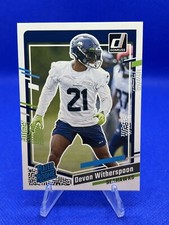 Devon Witherspoon - 2023 Donruss Football Base Rookie Card - #389 - Seahawks