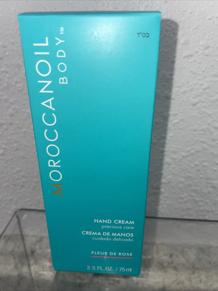 Aceite corporal marroquí - Crema de manos. Fragancia: Fleur De Rose - 2,5 OZ NUEVO EN CAJA Foto 2 de 4