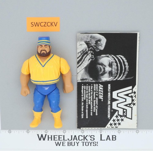 Akeem Series 1 100% Complete WWF Wrestling Action ...
