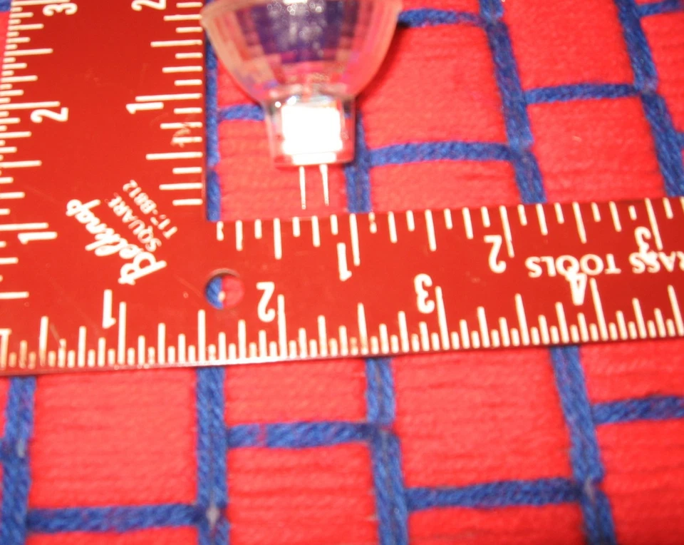 new 10 watt 6v LIGHT BULB MR11 fiber optic G4 Christmas tree 6 VOLT 10w BASE GZ4 - Image 2 of 2