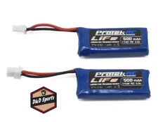 ProTek PTK-5182 - 2x1S Sport Race 15C Stick LiFe (3.3V/500mAh) (Kyosho Mini-Z)