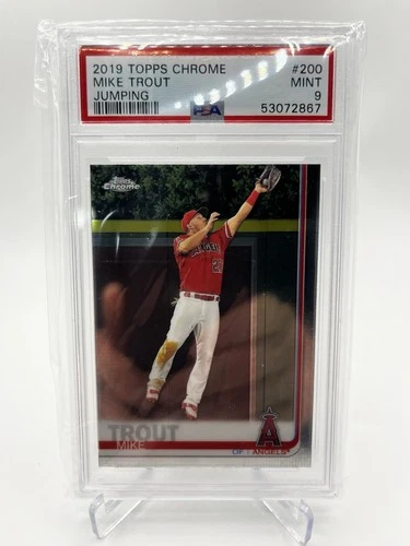 2019 Topps Chrome - Mike Trout #200 PSA 9