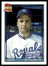 1991 Topps Jim Eisenreich Kansas City Royals #707
