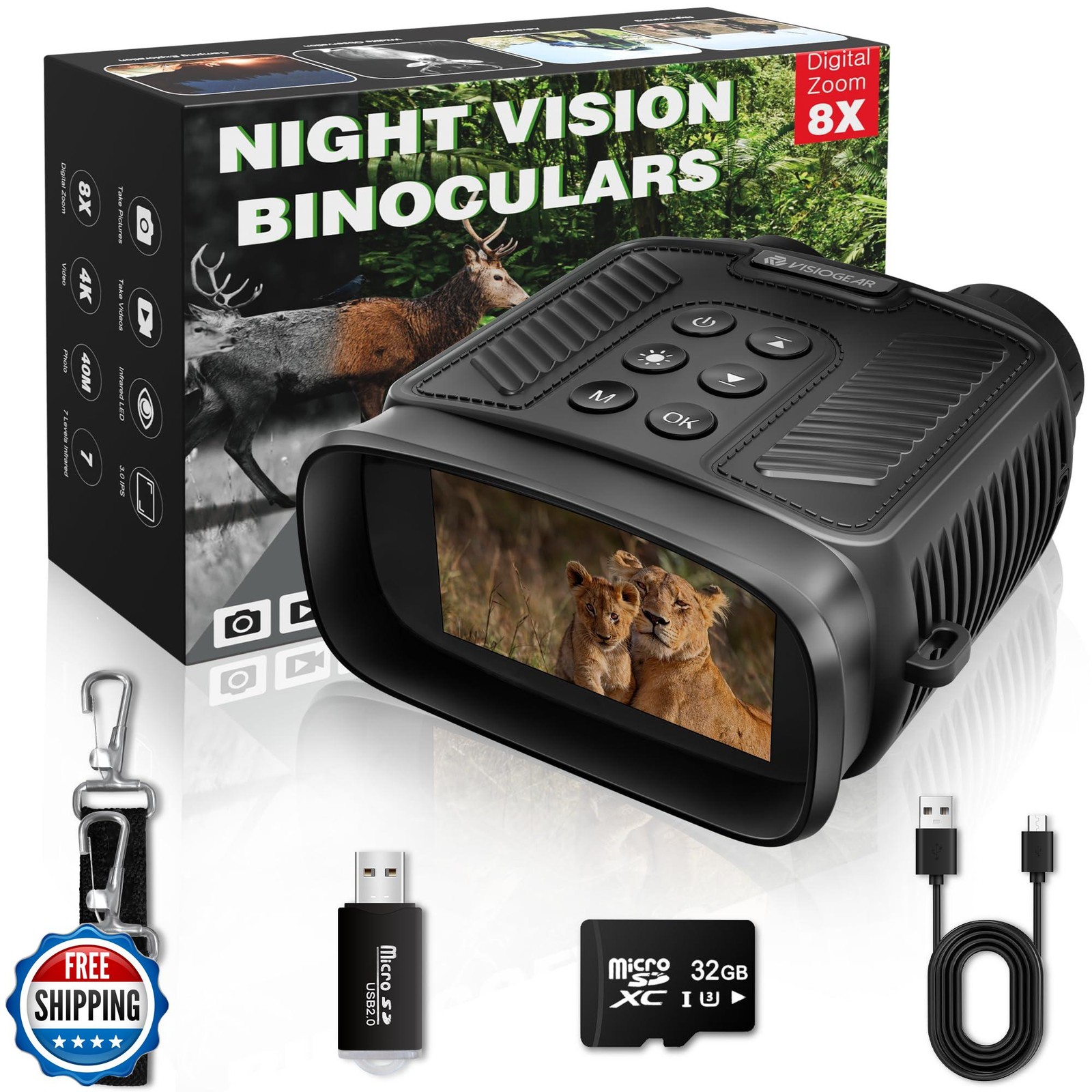 Goggles - Nova 4k Night Vision Binoculars