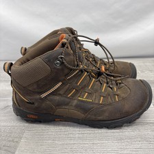 Keen Mens 6 EU 39 Hiking Shoes Brown 1007835 Bungee Waterproof EUC