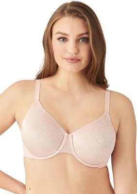WACOAL BRA 34 DDD #855303 BACK APPEAL FULL FIGURE  UNDERWIRE BRA NUDE $74
