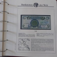 Banknoten der welt - Asien 1 Dinar seit 1979 - Kassenfrisch, UNC Banknoten
