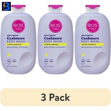 eos Shea Better Cashmere Body Wash pH Balanced, Vanilla Cashmere, 16 fl oz 3 Pk 