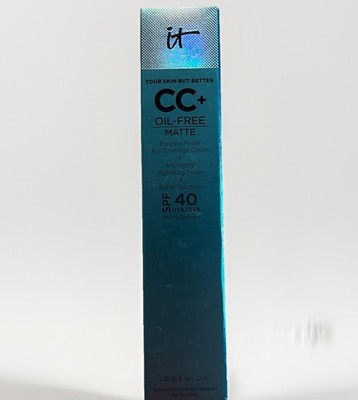 IT Cosmetics CC+ Natural Oil-Free Matte Full Coverage Cream - Rich