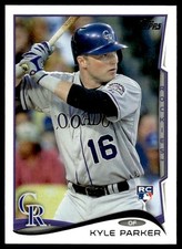 2014 Topps Update #US-148 Kyle Parker Colorado Rockies RC Baseball Rookie Card
