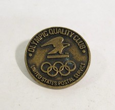 Vintage United States Postal Service USPS Olympic Quality Club Metal Lapel Pin Vintage United States Postal Service USPS Olympic Quality Club Metal Lapel Pin