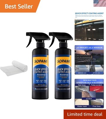 Multi-Functional Car Coating Spray: Oil-Proof, Scratch & Dirt Removal, 2oz