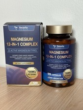 Totaria 12-in-1 Magnesium Complex 700mgSupplement with Glycinate Citrate Malate