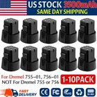 Upgraded 4.8V 3.5Ah Replacement Battery For Dremel 755-01 756-01 MiniMite 7300