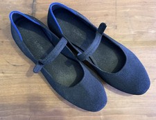 Rothys The Square Womens Sz 8.5 Black Mary Ja...