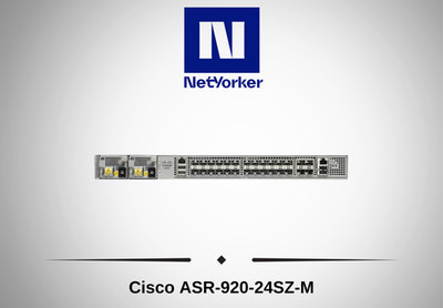 Cisco ASR 920 ASR-920-24SZ-M  Services Router w /2x DC -Same Day Shipping