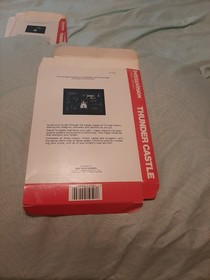 NEW ORIGINAL THUNDER CASTLE BOX for Intellivision - NEVER UNFLATTENED!