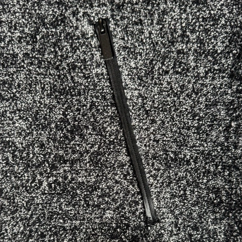 Chaqueta Bomber Calvin Klein Para Hombre Mediana Gris/Negro Mezcla Lana Cremallera Completa Foto 4 de 4