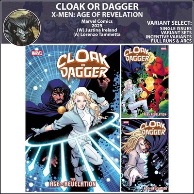 Cloak or Dagger - X-Men: Age of Revelation (2025) #1 2 3 Marvel COVER SELECT