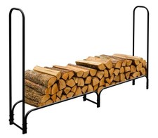Étagère À Bois De Foyer 200Cm Support À Bois De Chauffage