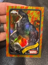 2025 Topps Chrome Marvel Rhino /39 Human Torch Refractor #39 NM Pack Fresh Card