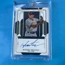 2025 National Treasures Hideki Matsui Timeless Talent On Card Auto /5 Yankees