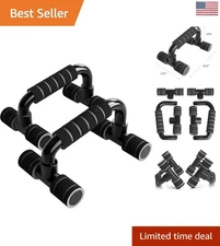 Portable Pushup Handles - Lightweight Design, Supports 300 lbs for Safe Training
