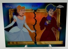 2026 Topps Disney Neon ORANGE Chrome CINDERELLA /25 Lady Tremaine SSP Rivals