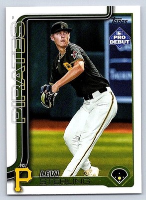 LEVI STERLING  PIRATES  2025 TOPPS PRO DEBUT #PD-34