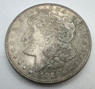 1921 San Francisco Mint USA Morgan One Dollar 90% Silver $1 Coin Mint S B29