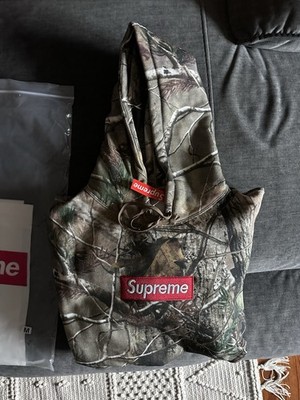 Supreme Box Logo Hoodie Camo Realtree FW25 Size Medium *Confirmed
