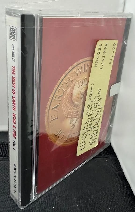 "The Best Of Earth, Wind & Fire Vol 1" US Sony Columbia CM 35647 MiniDisc SEALED - Image 3 of 3