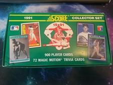 1991 Score Baseball 900 Cards Complete Collector Set