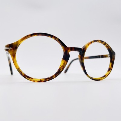 PERSOL Brille TORTOISE KEYHOLE RUND Brillengestell MOD: ABGERIEBEN