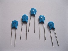 60 pcs Ceramic Disc Capacitor 500V 100nF 0.1uF 104pF New
