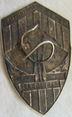 Bg10267 - Insigne Badge La Roussilonnaise 1938 Perpignan Gymnastique