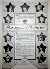 Original Ad for Paramount Pictures Corporation