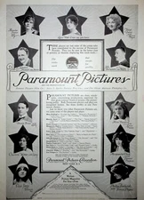 Original Ad for Paramount Pictures Corporation