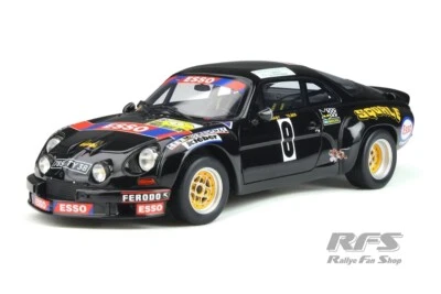 Renault Alpine A110 Gr.5 Bruno Saby Rallye Armor 1976 1:18 OttOmobile OT 857 NEU
