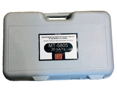CATU MT-5805 PORTABLE SHORT-CIRCUIT AND EARTHING KIT SYSTEM 20 KA/1s NEW NEW 