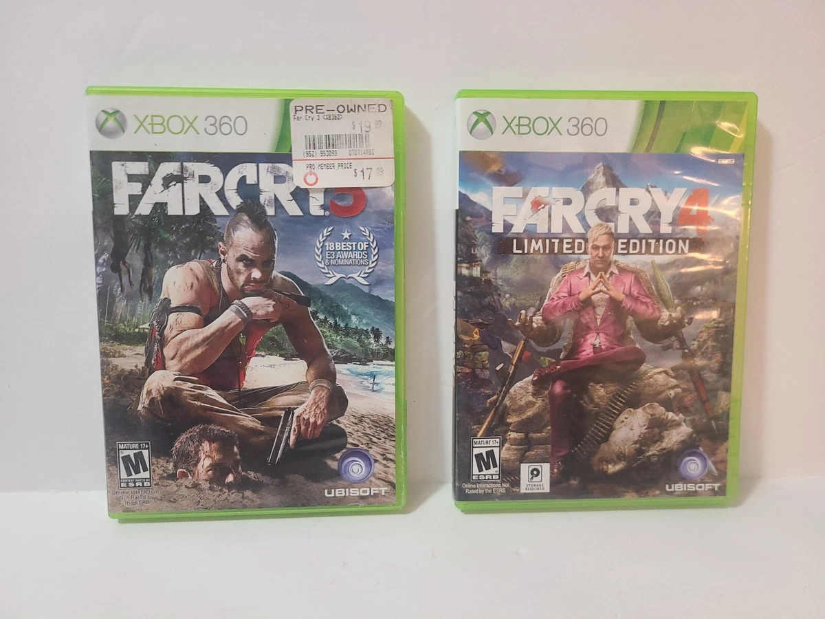 Far Cry 3 & 4, Double Pack - Xbox 360