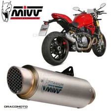 Ducati Monster 1200 2021 MIVV Gppro Titanium Exhaust