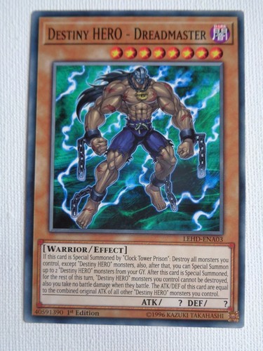 Yu-Gi-Oh! Legendary Hero Individual Trading Cards Nr/Mint - Picture 24 of 118
