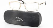 Jaguar Glasses Frame 35812-007 57-16 140 Pure Titanium 23 CT Gold Plated A38