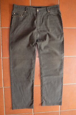 BRAX Feel Good Ribbed Jeans Trousers CARLOS Regular Brown W38 L32 26 Excellent