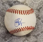 Autographed Baseball game used RAFAEL RAMIREZ JR Washington Nationals