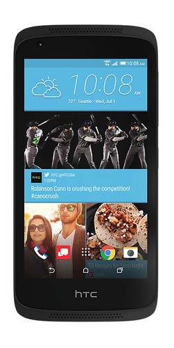Black HTC Desire 526 8GB Verizon HTCD100L Smartphone 4.7