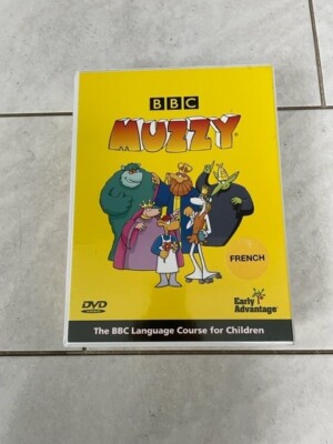BBC Muzzy French CD pack - Comes with original Muzzy soft toy (tag removed)